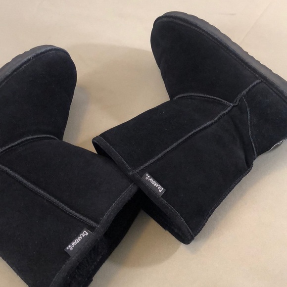 Lovely BEARPAW black suede women’s boots sz 10/11” - Picture 10 of 14